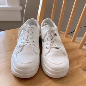 SHEIN white sneakers worn twice
